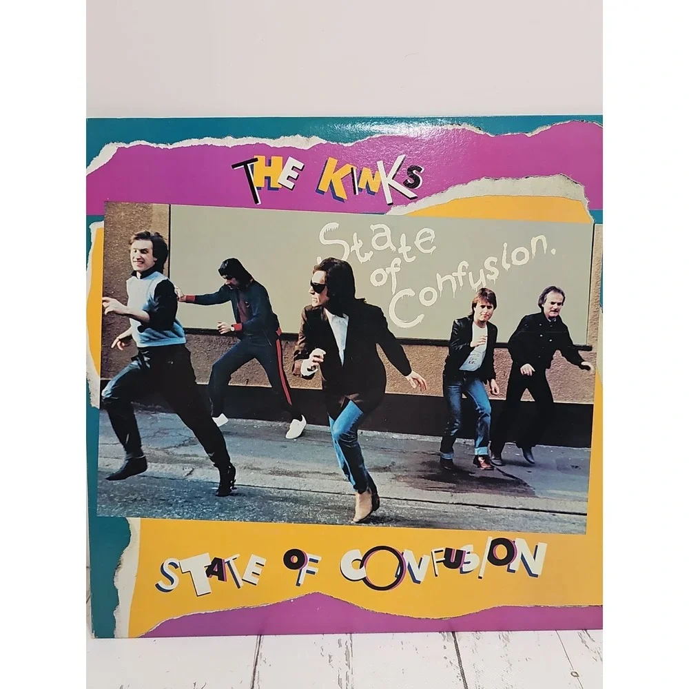 The Kinks - State Of Confusion LP Vinyl Record Pop Rock Ex / Ex Condition - Picture 3 of 14